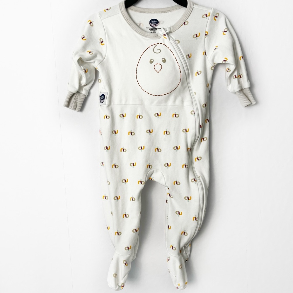 Nested Bean Baby Weighted Zen Footie
